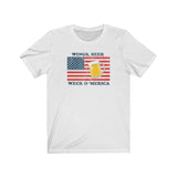 Buffalo July 4 - Merica Shirt Wings Beer & Weck