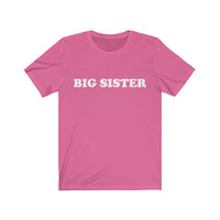 Adult 80's Throwback Big Sister Shirt Perfect for Photo Recreations & Reunions