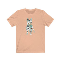 Flower Frenchie Shirt - Fashionable Dog Shirts for French Bulldog Mom and Dog Lovers Alike