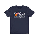 Desantis Trump 2024 Flamingo and Orange Make America Florida Design