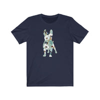 Flower Frenchie Shirt - Fashionable Dog Shirts for French Bulldog Mom and Dog Lovers Alike