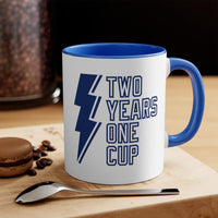 TWO YEARS ONE CUP FLORIDA HOCKEY FAN MUG