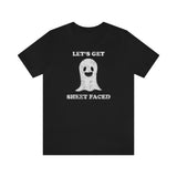 Let's Get Sheet Faced Funny Ghost Halloween Shirt