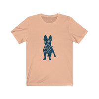 I love my frenchie and my frenchie loves me shirt.  If you're looking for the perfect french bulldog shirt for your frenchie, this is it!