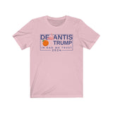 Desantis Trump 2024 Flamingo and Orange Make America Florida Design